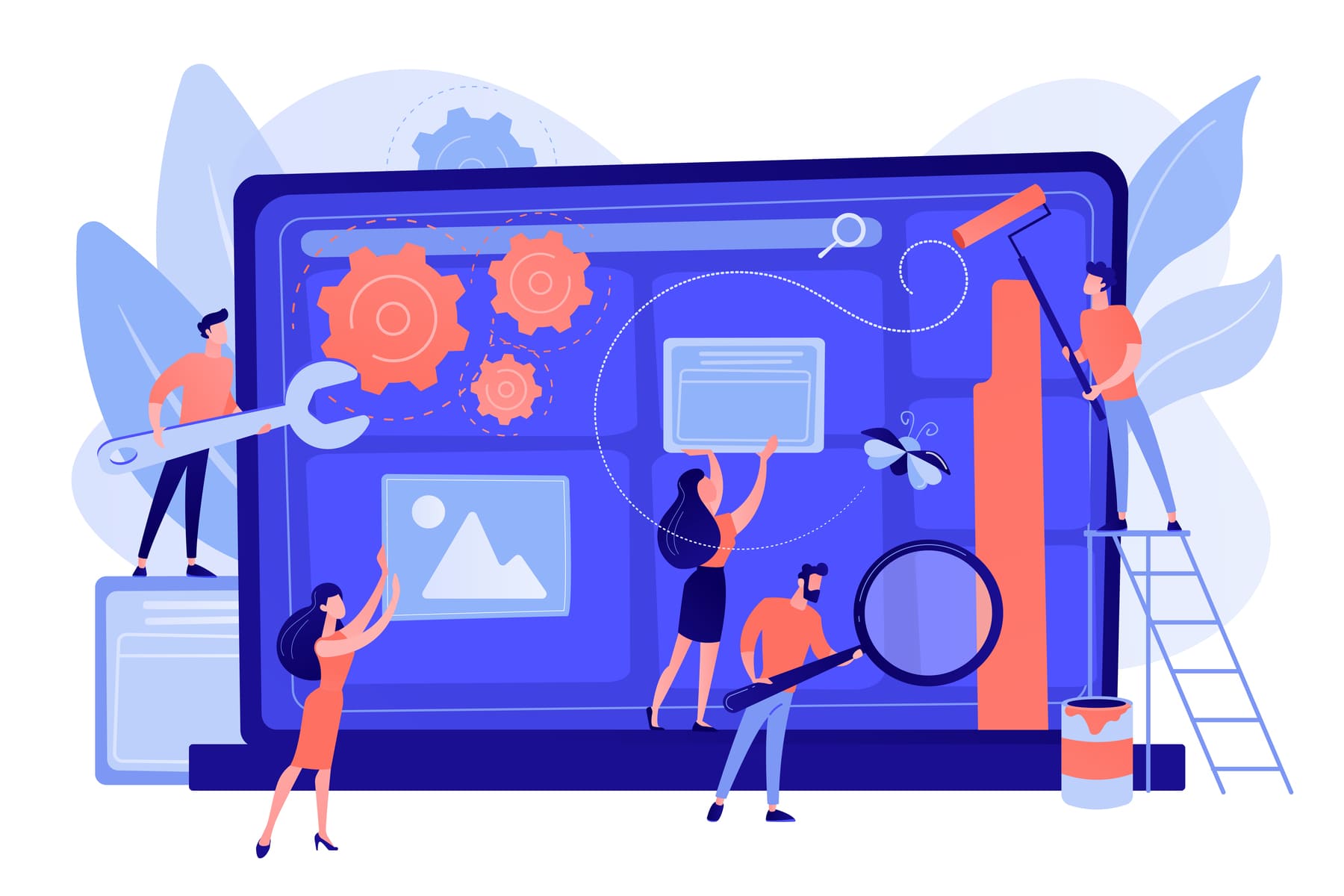 Website project preview